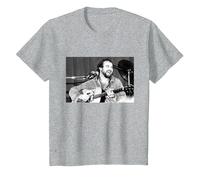 John Martyn Live by Everard Smith T-Shirt, Youth, Heather Grey, 4T