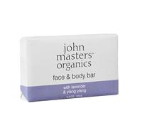 John Masters Organics Face & Body Bar with Lavender & Ylang Ylang - 128g