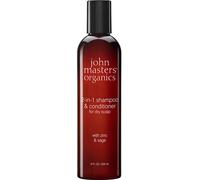 John Masters Organics Zinc & Sage Shampoo with Conditioner - 236ml