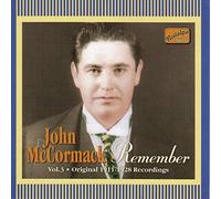 John McCormack - Remember Vol. 3 Original 1911 - 1928 Recordings - CD - F4z