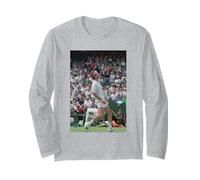 John McEnroe Losing To Stefan Edberg Wimbledon Tennis 1991 Long Sleeve T-Shirt