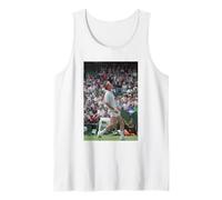 John McEnroe Losing To Stefan Edberg Wimbledon Tennis 1991 Tank Top