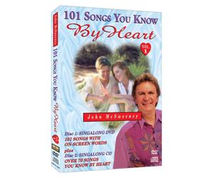 John McSweeney '101 Songs You Know By Heart' (DVD + CD)