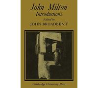 John Milton: Introductions (Cambridge Milton Series for Schools and Colleges)