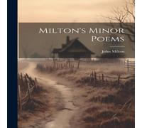 John Milton Milton's Minor Poems Paperback Book John Milton Multicolor