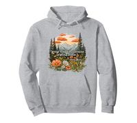 John Muir Quote For Wild and Free Trail Lovers Pullover Hoodie