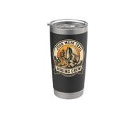 John Muir Trail Hiking Crew Hiker Squad Group Gift Retro Stainless Steel Insulated Tumbler