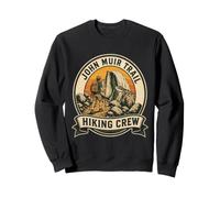 John Muir Trail Hiking Crew Hiker Squad Group Gift Retro Sweatshirt
