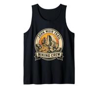 John Muir Trail Hiking Crew Hiker Squad Group Gift Retro Tank Top
