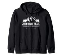 John Muir Trail T-Shirt - Hiking, Backpacking, Outdoors Gift Zip Hoodie