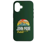 John Muir Trail - Vintage Distressed Graphic Tee Shirt Case for iPhone 16