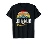 John Muir Trail - Vintage Distressed Graphic Tee Shirt T-Shirt