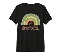 John Muir Trail Yosemite National Parks Backpacking Hiking Premium T-Shirt