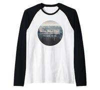 John Muir Trail Yosemite National Parks Backpacking Hiking Raglan Baseball Tee