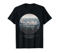 John Muir Trail Yosemite National Parks Backpacking Hiking T-Shirt