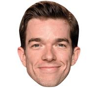 John Mulaney (Smile) Celebrity Mask, Flat Card Face, Fancy Dress Mask