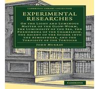 John Murray Experimental Researches Paperback Book John Murray Multicolor