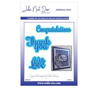 John Next Door Additions Dies - Sentiments 1 (6pcs)