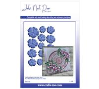 John Next Door - Mallow Blossom Flower Plate - JND346