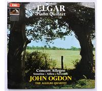 John Ogdon - ASD 2501 JOHN OGDON Elgar Piano Quintet vinyl LP