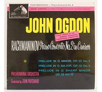 JOHN OGDON - ASD 492 JOHN OGDON Rachmaninov Piano Concerto 2 John pritchard LP