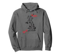 John o'Groats to Land's End to John o'Groats Pullover Hoodie
