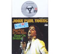 JOHN PAUL YOUNG - JOHN PAUL YOUNG - Standing In The Rain - Keep On Smiling - 1976 Bildhülle ariola # 17 677 AT