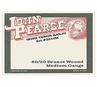 John Pearse Strings® 2010M For Irish Tenor Banjo - 80/20 Bronze wound - Medium Gauge