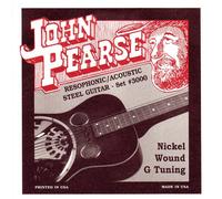 John Pearse Strings® 3000 For Resophonic/Acoustic Steel Guitar - Nickel Wound - G-Tuning