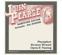 John Pearse Strings® 3250R For Resophonic Baritone Guitar - Phosphor Bronze - Open E-Tuning