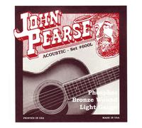 John Pearse Strings? 600L For Acoustic Guitar - Phosphor Bronze Wound - Light Gauge 12-53