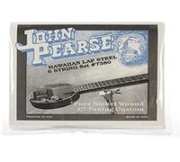 John Pearse Strings 7380 For Hawaiin Lap-Steel 6-String Guitar - Pure Nickel Wound - C6-Tuning