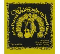 John Pearse Weissenborn Guitar Phosphor Bronze D Tuning, .015 - .060, 3160L