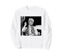 John Peel OBE Radio 1 DJ 1982 By Virginia Turbett Sweatshirt
