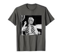 John Peel OBE Radio 1 DJ 1982 by Virginia Turbett T-Shirt
