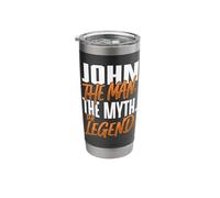 John Personalized Name The Man The Myth The Legend Stainless Steel Insulated Tumbler
