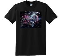 John Petrucci Terminal Velocity Vinyl Cd Cover Mens T-Shirt Casual Cotton Unisex Black Tee Tops L