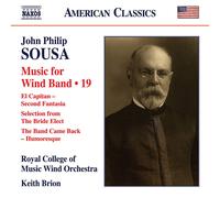 Rcm Wind Orchestra / Brion – John Philip Sousa: Music for Wind Band, Vol. 19