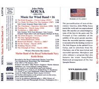 JOHN PHILIP SOUSA: MUSIC FOR WIND BAND, VOL. 16 NEW CD