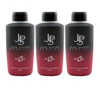 John Player Special JPS BE RED Shower Gel 3 x 500ml Bath & Shower Gel