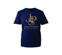 John Player Special T-Shirt - Retro JPS Logo Graphic Tee, Vintage Racing Inspired Classic Shirt for Men and Women (Navy, L Years)