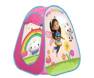 John Pop Up Original Gabby's Dollhouse Pink Play Tent with Carry Bag