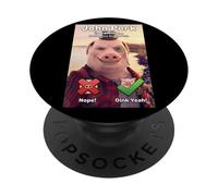 John Pork is Calling Internet Meme Character Funny Saying PopSockets Adhesive PopGrip