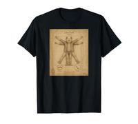 John Pork is Calling Vitruvian Man Da Vinci Funny Memes Dank Value Graphic T-Shirt