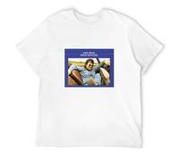 John Prine Sweet Revenge Rip Rest in Piece Mens Cotton Tshirt Size S White