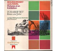 John Pritchard / London Philharmonic Orchestra - Moussorgsky Orch. Ravel ; Tchaikovsky / London Philharmonic Orchestra, John Pritchard: Pictures At An Exhibition; Romeo And Juliet LP