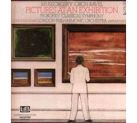 John Pritchard / London Philharmonic Orchestra - Pictures At An Exhibition / Classical Symphony - Mussorgsky* Orch. Ravel*, John Pritchard / Prokofiev*, Arthur Davison And London Philharmonic Orchestra* LP