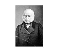 John Quincy Adams Canvas Poster Bedroom Decor Landscape Office Room Decor Gift 12x18inch(30x45cm)