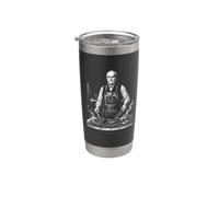 John Quincy Adams Grilling BBQ Stainless Steel Insulated Tumbler