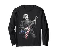 John Quincy Adams Guitar Long Sleeve T-Shirt